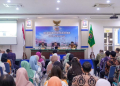 Wamen Ossy Dermawan saat meninjau Kantah Kota Semarang