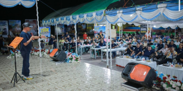 Wabup Iwan Adam saat memberikan sambutan di Pohuwato Cup 2026