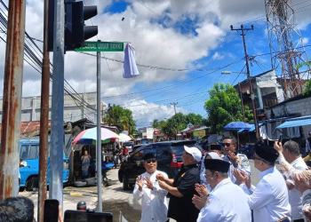 Pemkot Gorontalo Resmi Mengganti sejumlah nama ruas jalan. (Sumber foto : wsy/dsh)