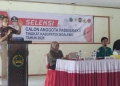 Wakil Bupati Boalemo, Lahmuddin Hambali membuka seleksi Paskibraka tahun 2026 yang diikuti 160 siswa SMA sederajat.(f.dok.pimpinan)