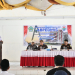 Wakil Bupati Boalemo, Lahmuddin Hambali memberikan sambutan pada kegiatan sosialisasi ABPEDSI Kabupaten Boalemo.(f.dok.pimpinan)