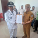 Pengambilan sumpah jabatan Kades Buhu Jaya oleh Bupati Saipul Mbuinga