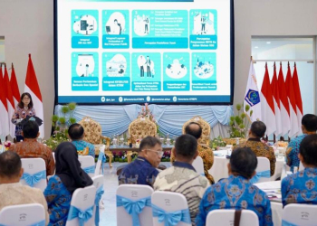 Kementerian ATR/BPN saat rapat koordinasi