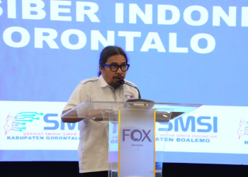 Ketua SMSI Provinsi Gorontalo, Irwanto Ahmad.