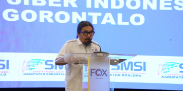 Ketua SMSI Provinsi Gorontalo, Irwanto Ahmad.