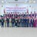Foto bersama Bupati Saipul Mbuinga bersama pejabat kampus Unipo, dan perwakilan wisudawan