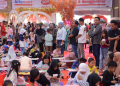 Lomba menggambar dan mewarnai yang digelar Alfamart-SGM fi Gorontalo