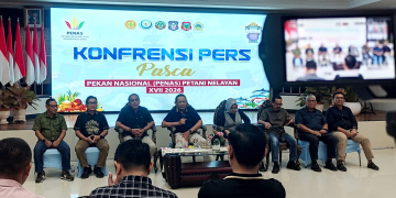 Konferensi Pers Pemprov Gorontalo pasca PENAS XVII.