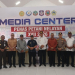 Foto bersama Gubernur Gorontalo Gusnar Ismail bersama rombongan usai meninjau kesiapan Penas 2026