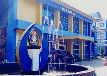 Gedung rektorat Unigo (foto Newsnesia.id)