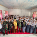 Foto bersama para siswa dan personil kodim 1313 Pohuwato usai kegiatan sosialisasi