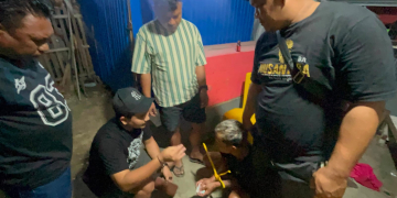 Satresnarkoba Polres Pohuwato saat berhasil amankan terduga pelaku peredaran narkoba
