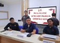 Kasat Reskrim Polresta Gorontalo Kota Kompol Akmal Novian Reza dalam konferensi pers, Selasa (28/7/2026)