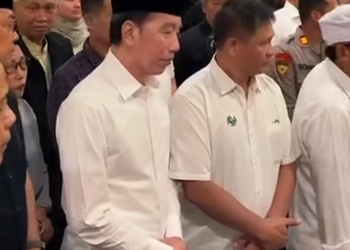 Joko Widodo saat berada di rumah Almarhum Rachmat Gobel di Jakarta, Jumat 10 Juli 2026-ist