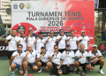 Partisipasi Kementerian ATR/BPN dalam turnamen Tenis Piala Gubernur DKI Jakarta 2026.