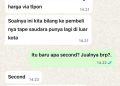 WhatsApp Sekda Pohuwato Diretas