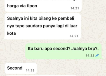WhatsApp Sekda Pohuwato Diretas