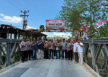 Peresmian jembatan Bailey di Pulubala