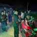 Tim URC Gabungan Ditreskrimum Polda Gorontalo dan Satreskrim Polresta Gorontalo Kota saat melaksanakan patroli tengah malam di sejumlah titik rawan di wilayah Kota Gorontalo.