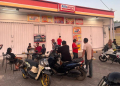Salah satu gerai Alfamart di Marisa ditutup sementara oleh pemilik lahan