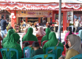 Bazar Sehat dan UMKM di Kecamatan Wonosari berlangsung meriah.(f.dok.pimpinan)