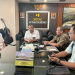 Bupati Pohuwato, Saipul A. Mbuinga, saat bertemu dengan Direktur Air Tanah dan Air Baku, Direktorat Jenderal Sumber Daya Air Kementerian Pekerjaan Umum RI, Dr. Mohammad Firman, S.T., M.T.