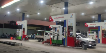 Antrean BBM di Makassar mulai berangsur normal.