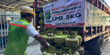 Ilistrasi pasokan gas LPG 3 Kg