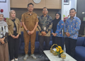 Sekretaris Dinas PUPR-PKP Provinsi Gorontalo Winardi Dayi saat menerima kunjungan Ombudsman RI Perwakilan Gorontalo, Selasa (22/9/2026).