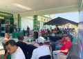 Pembukaan turnamen domino Orado Piala Panglima di Kodim 1313 Pohuwato