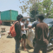 Terduga pelaku yang diamankan Tim Unit Reaksi Cepat Resmob.