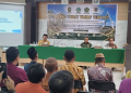 Wabup Lahmuddin Hambali memberikan sambutan pada sidang itsbat