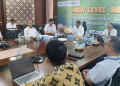 Bupati Boalemo, Rum Pagau mengadakan rapat bersama BI dan BPS dalam rangka memerangi inflasi daerah di Kabupaten Boalemo.(f.dok.pimpinan)