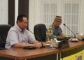 Gubernur Gorontalo Gusnar Ismail bersama Bupati Gorut Thariq Modanggu-f.ist