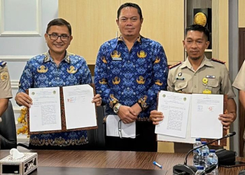 Penandatanganan kerja sama(foto hms).