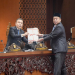 Menteri Nusron Wahid menerima