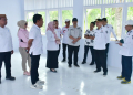 Bupati Pohuwato, Saipul A. Mbuinga, didampingi Sekretaris Daerah, Iskandar Datau, Kepala Dinas Pendidikan dan Kebudayaan, Arman Mohamad, serta sejumlah pimpinan organisasi perangkat daerah (OPD), meninjau langsung pelaksanaan program revitalisasi sekolah di SD Negeri 06 Lemito
