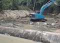 Pengerukan sungai oleh PGM