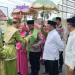 Kapolres Boalemo, AKBP Firman Taufik disambut adat Mopotililo sebagai bentuk dukungan dan sambutan hangat Pemerintah Daerah Kabupaten Boalemo bersama masyarakat.(f.dok.pimpinan)