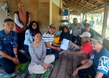 Wabup Boalemo Lahmuddin Hambali mengajak orang tua dan anak didik dari kalangan ekonomi kurang mampu ikut serta dalam program Sekolah Rakyat Terpadu 71.(f.istimewa)